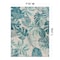 World Rug Gallery Contemporary Tropical Floral Indoor/Outdoor Area Rug 7'10''x10'6'' Blue 433BLUE8X10 - alternate 9